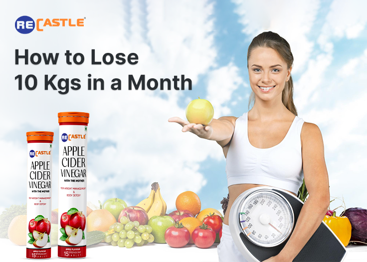 how to lose 10 kgs in a month